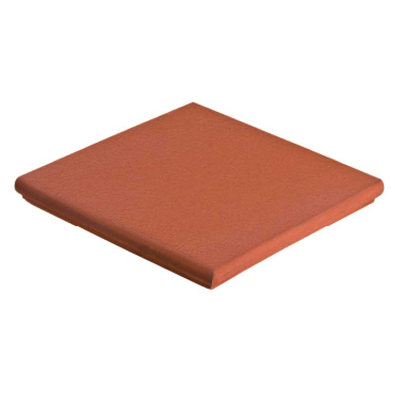 Domus Linea Cotto Arrotato Cerato Blitz Eck Stufe 35 x 35 cm