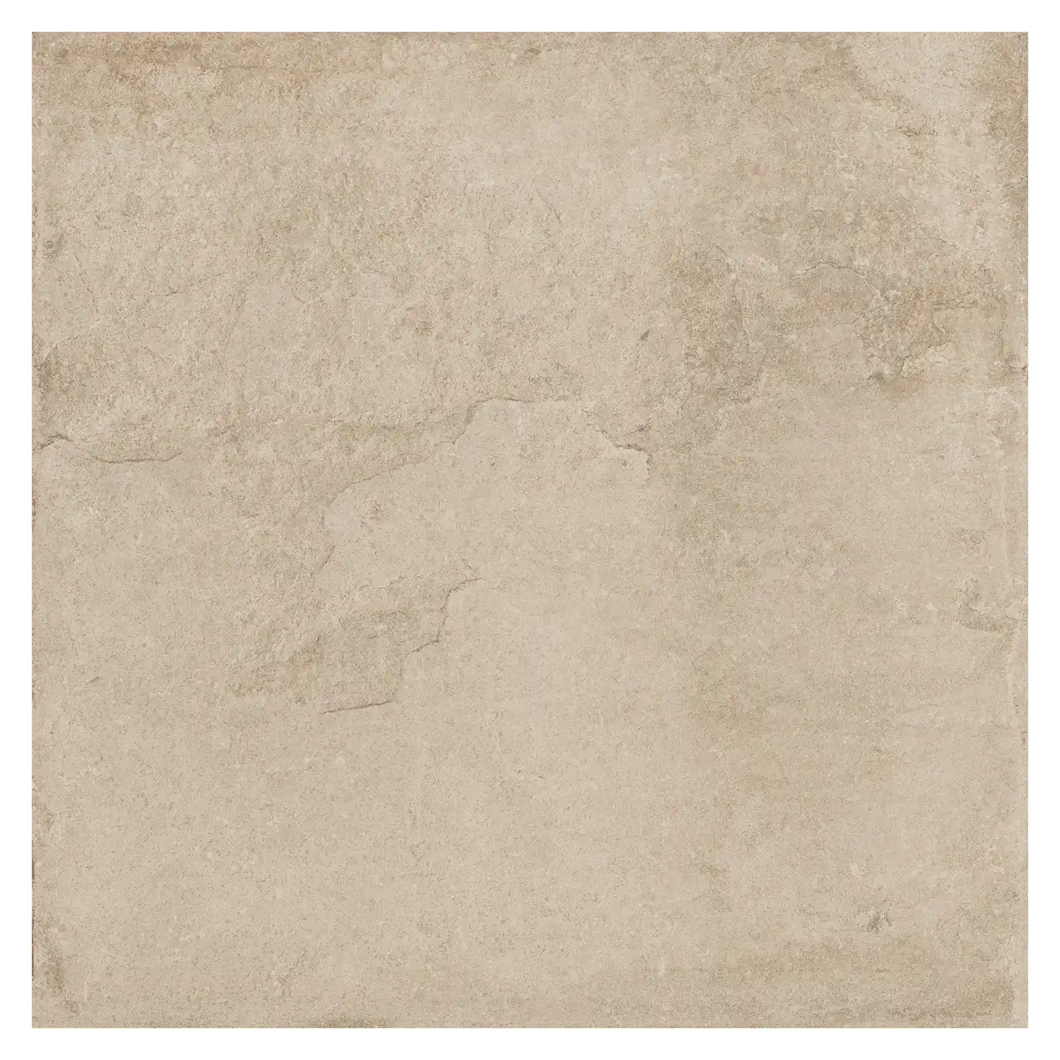 Rustikale Steinoptik Bodenfliese i-stone Cream R11 80 x 80cm