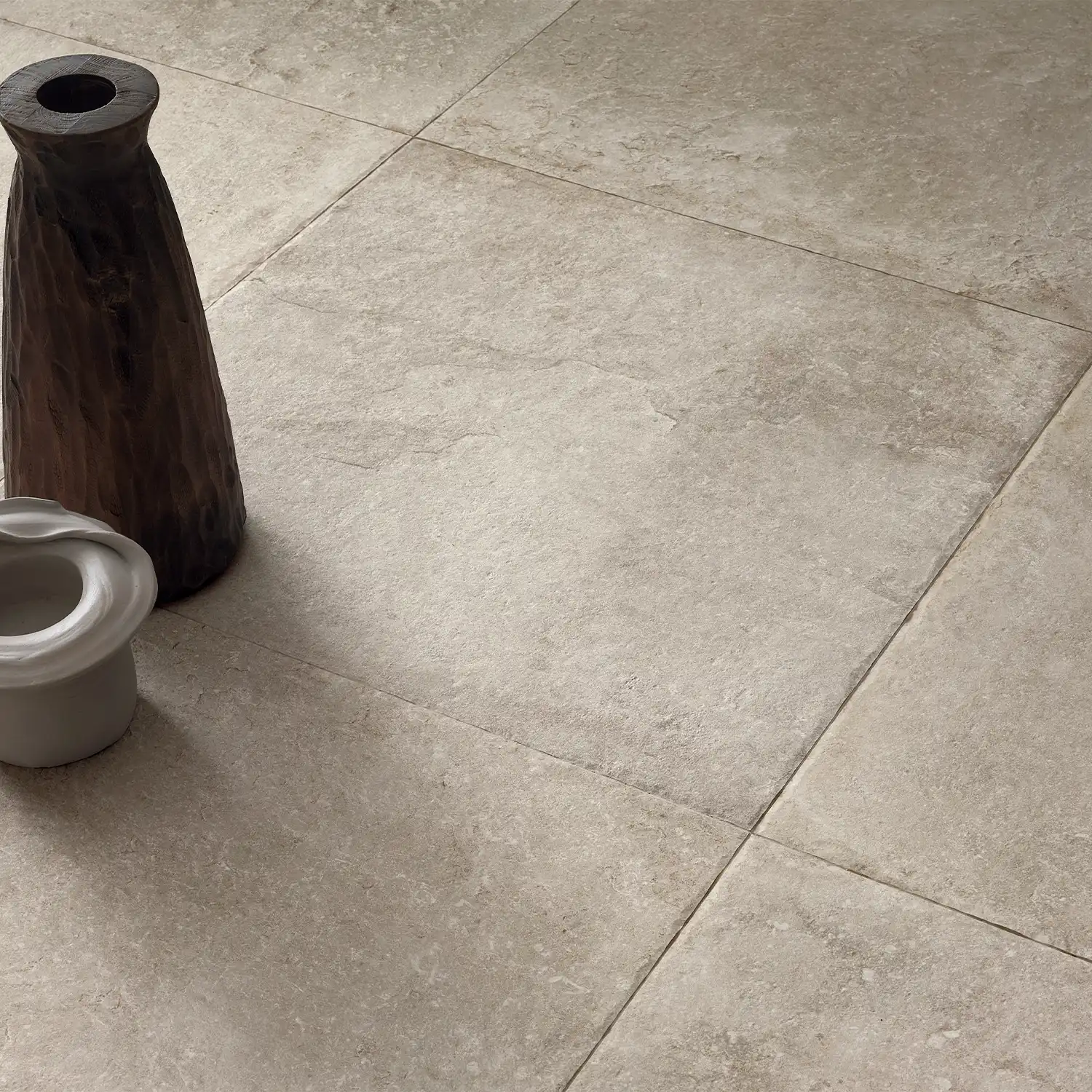 Rustikale Steinoptik Bodenfliese i-stone Beige 60 x 60 cm