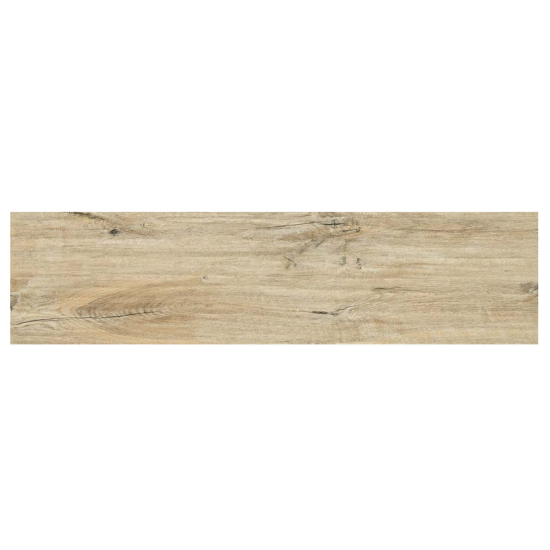 Bodenfliese Dom Logwood Cream Holzoptik 24,4 x 99,8 cm
