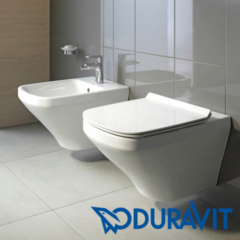 Duravit DuraStyle Tiefspül-Wand-WC rimless spülrandlos Set