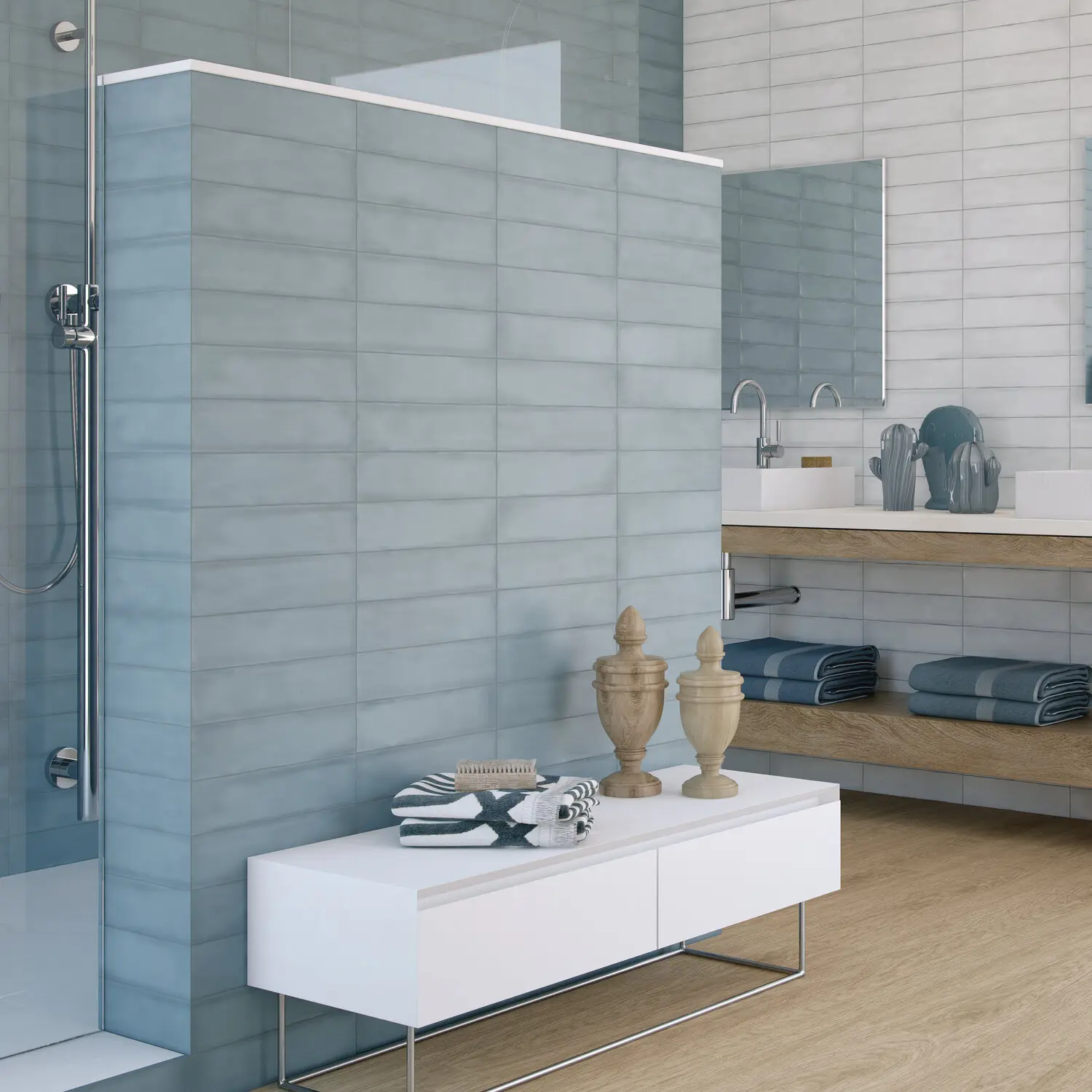 Casa Collection Colonial Sky Mate 7,5 x 30 cm Wandfliese