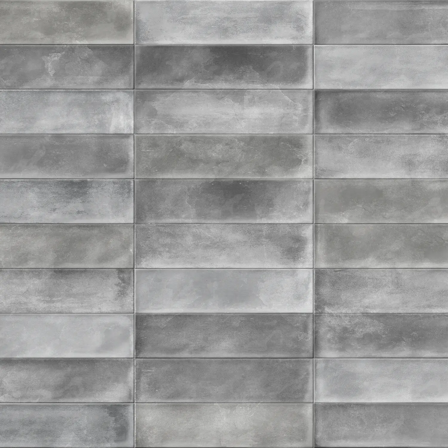 Wandfliese Brick Cambre Grey 7,5 x 30 cm