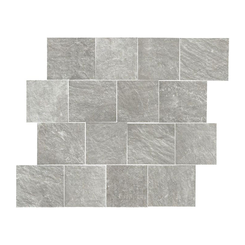 Gazzini Monolith Grey 3D Square Mosaikfliesen