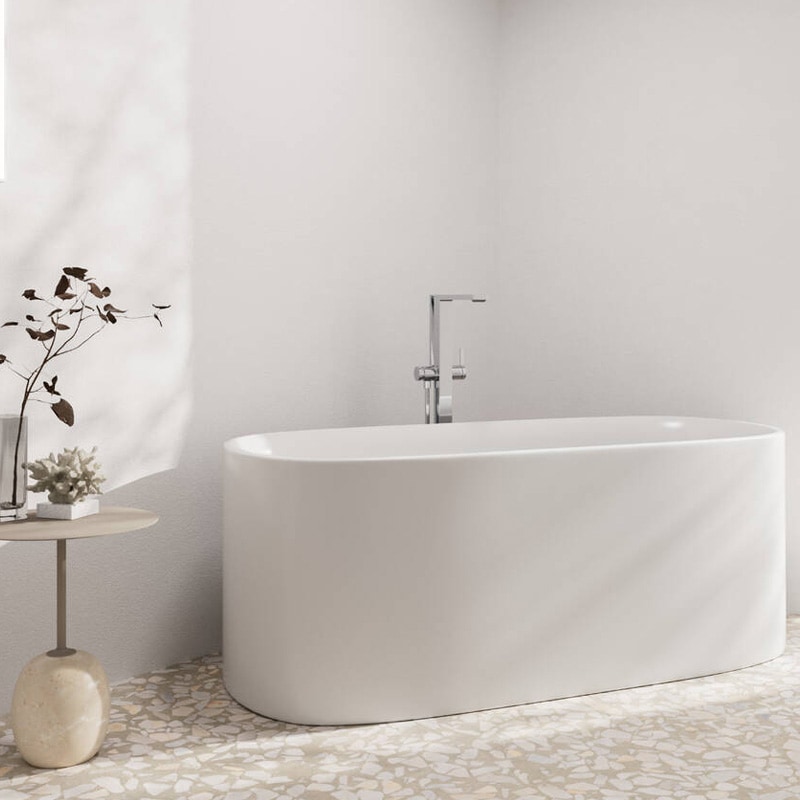 Hansgrohe Tecturis E Einhebel Wannenmischer bodenstehend