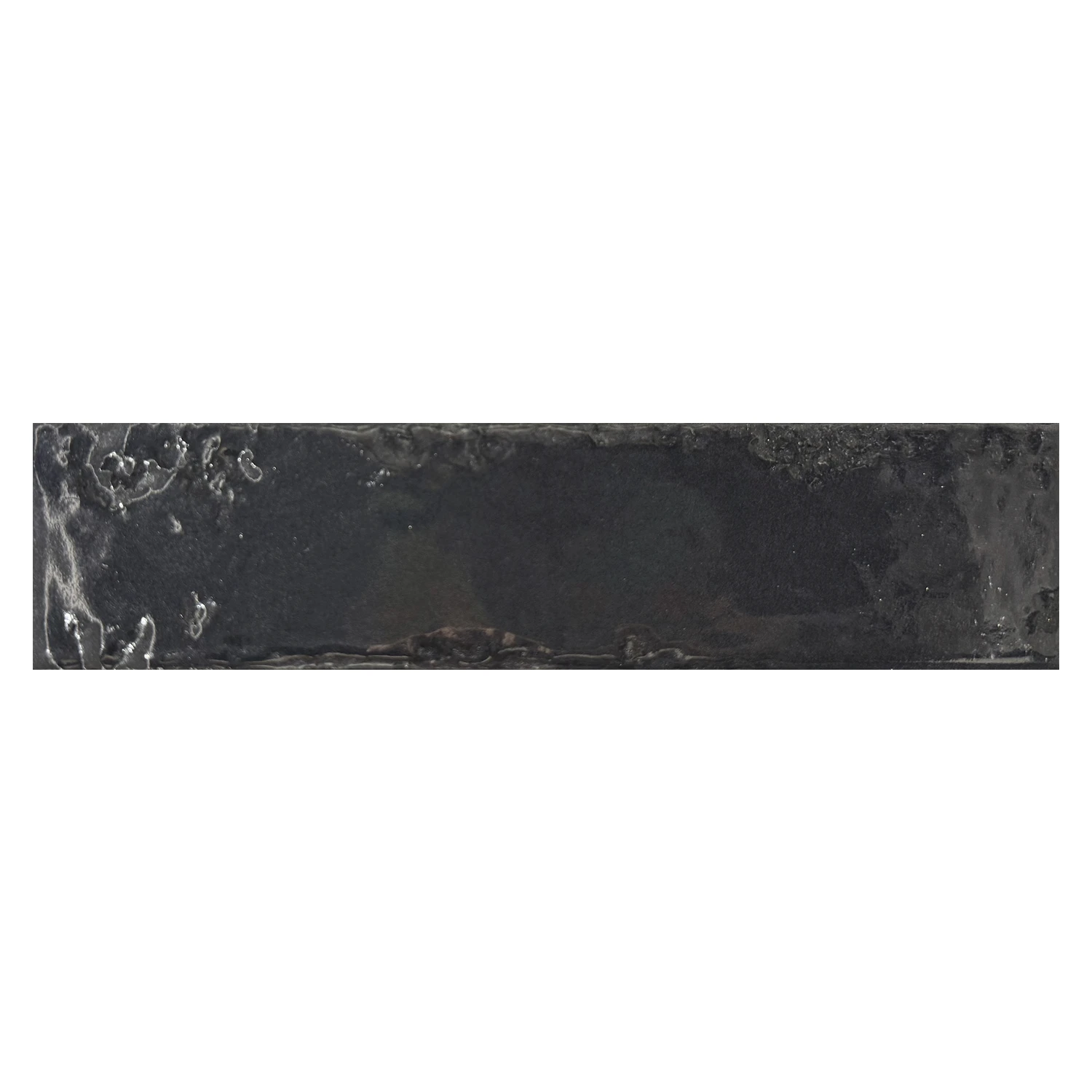 Wandfliese Brick Ziegeloptik Ark Black 6 x 25 cm