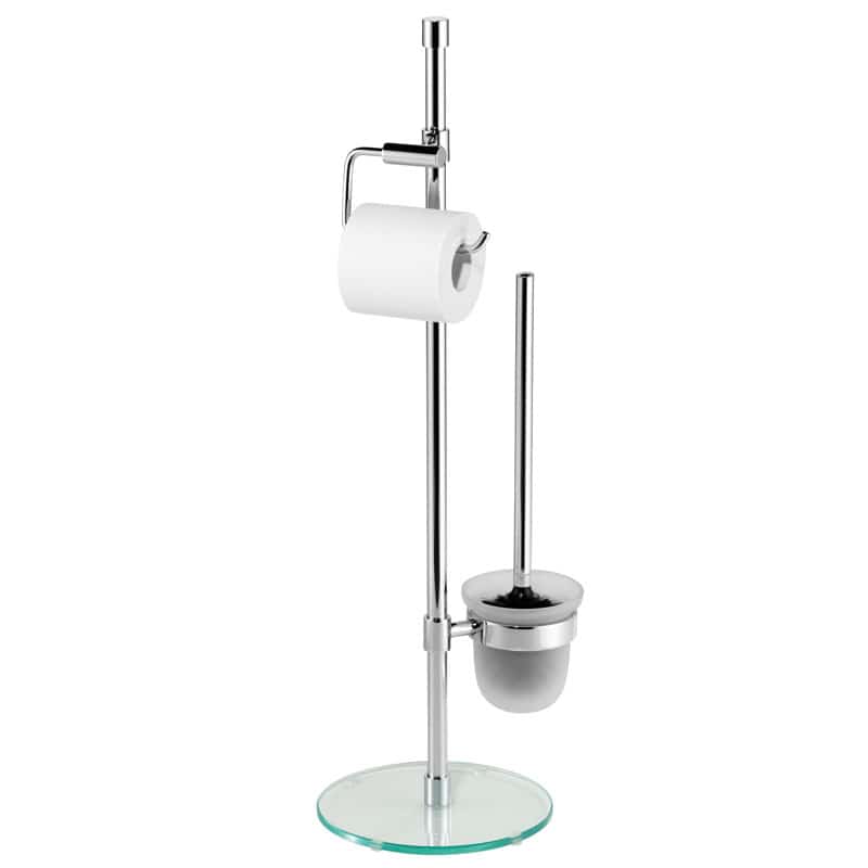 Avenarius Serie Universal Design-Ständer WC mit Glasfuß