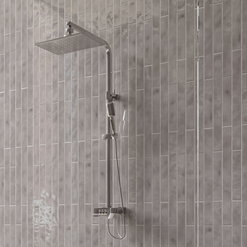 Brick Wandfliese Lula Pearl Brillo 5 x 50 cm