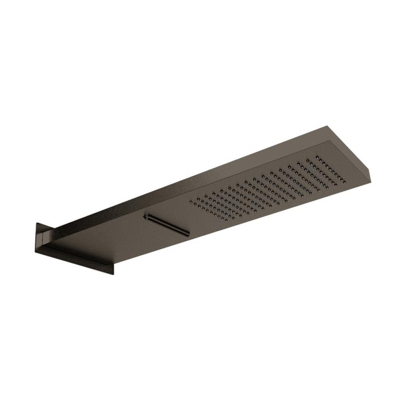 Herzbach LIVING SPA iX PVD Wand-Regenbrause MF 2 square