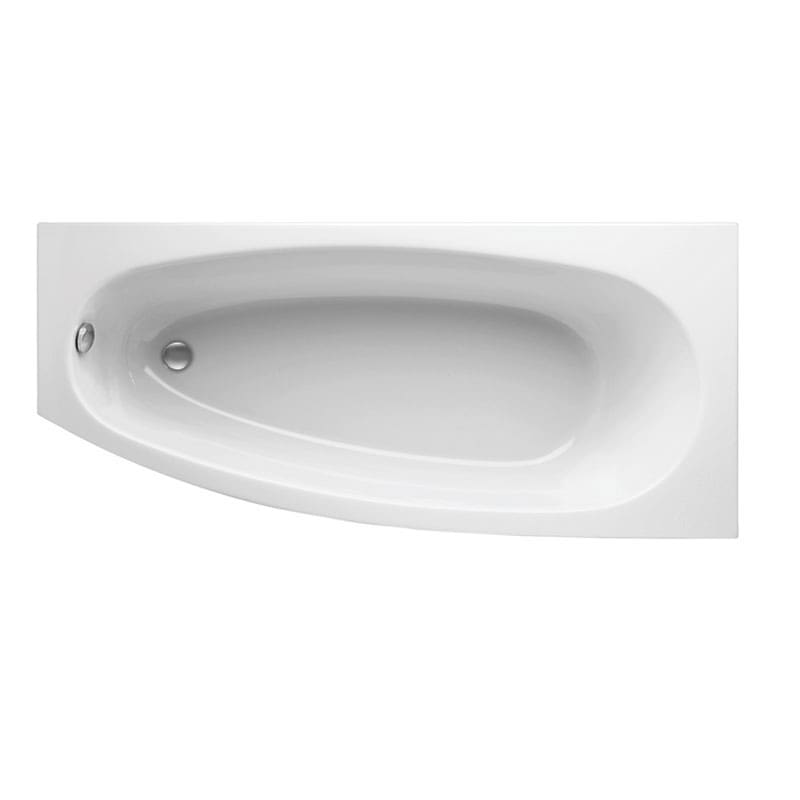 Bombax Raumspar Badewanne 180 x 80 x 46 cm Links