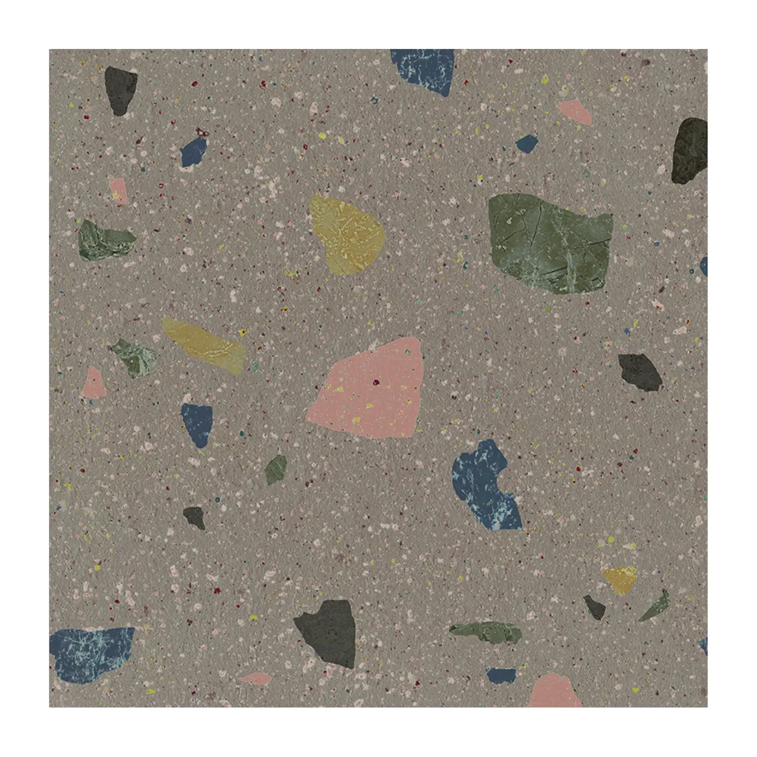Fliese CIR Forever Color Terrazzo Grey 20 x 20 cm