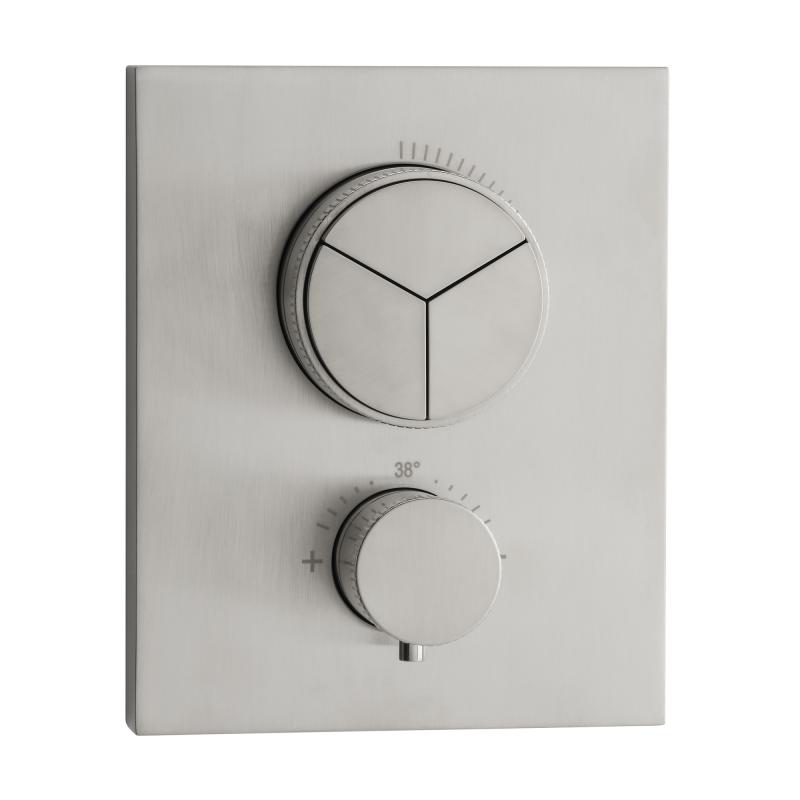 Herzbach Push Square iX Thermostat 3 Verbraucher