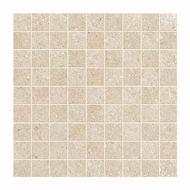 Serenissima Eclettica Beige Silk 3 x 3 cm Mosaikfliesen