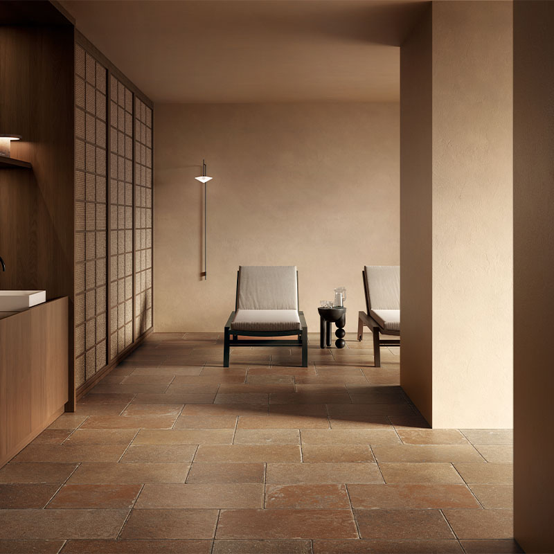 Cotto Bodenfliese Pomposa Ambra 40 x 60,8 cm