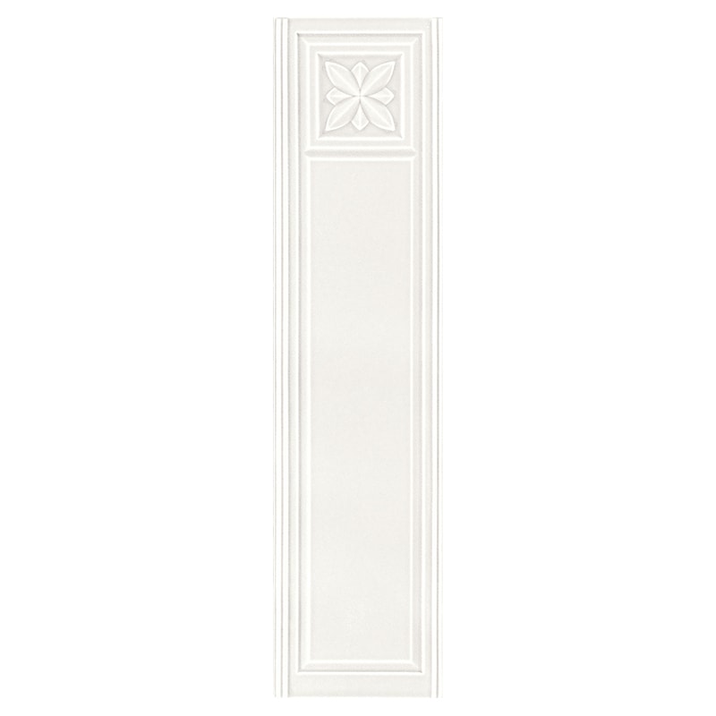 Grazia Epoque Medici Bianco Mat 20 x 80 cm Wandfliese