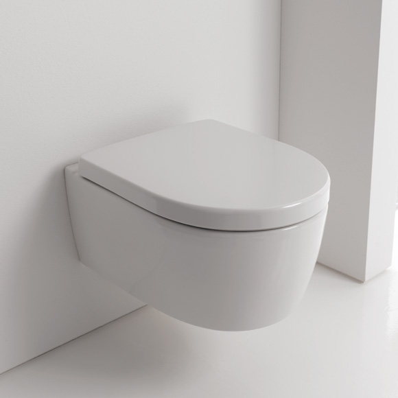 Geberit iCon Wand-WC Tiefspüler verkürzte Ausladung rimfree