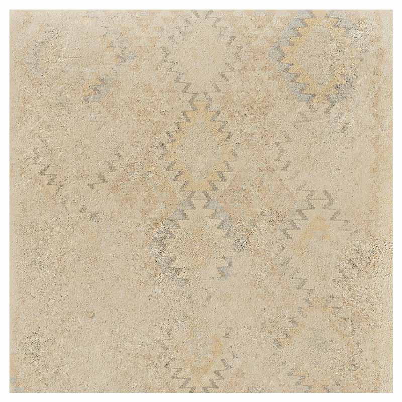 Cotto-Optik Fliese Italica Kilim Terra Mista 100 x 100 cm