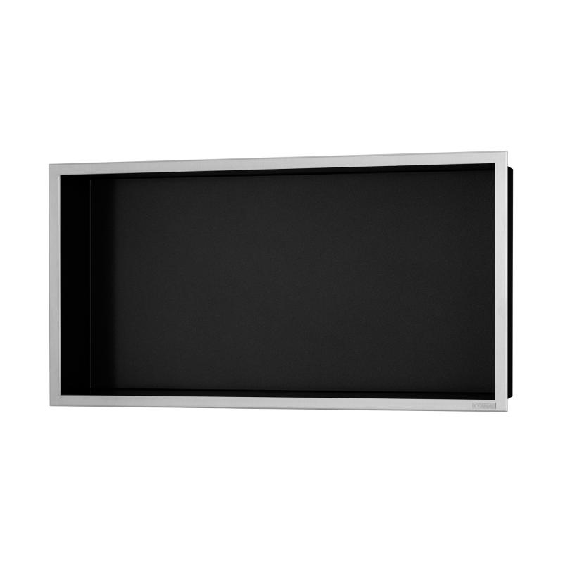 ESS Container Box 10 Wandnische 30 x 60 x 10 cm | Rahmen gebürstet ...