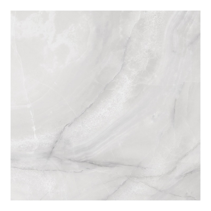 Fliese Onyx Optik Hochglanz Onix White Pulido 60 x 60 cm