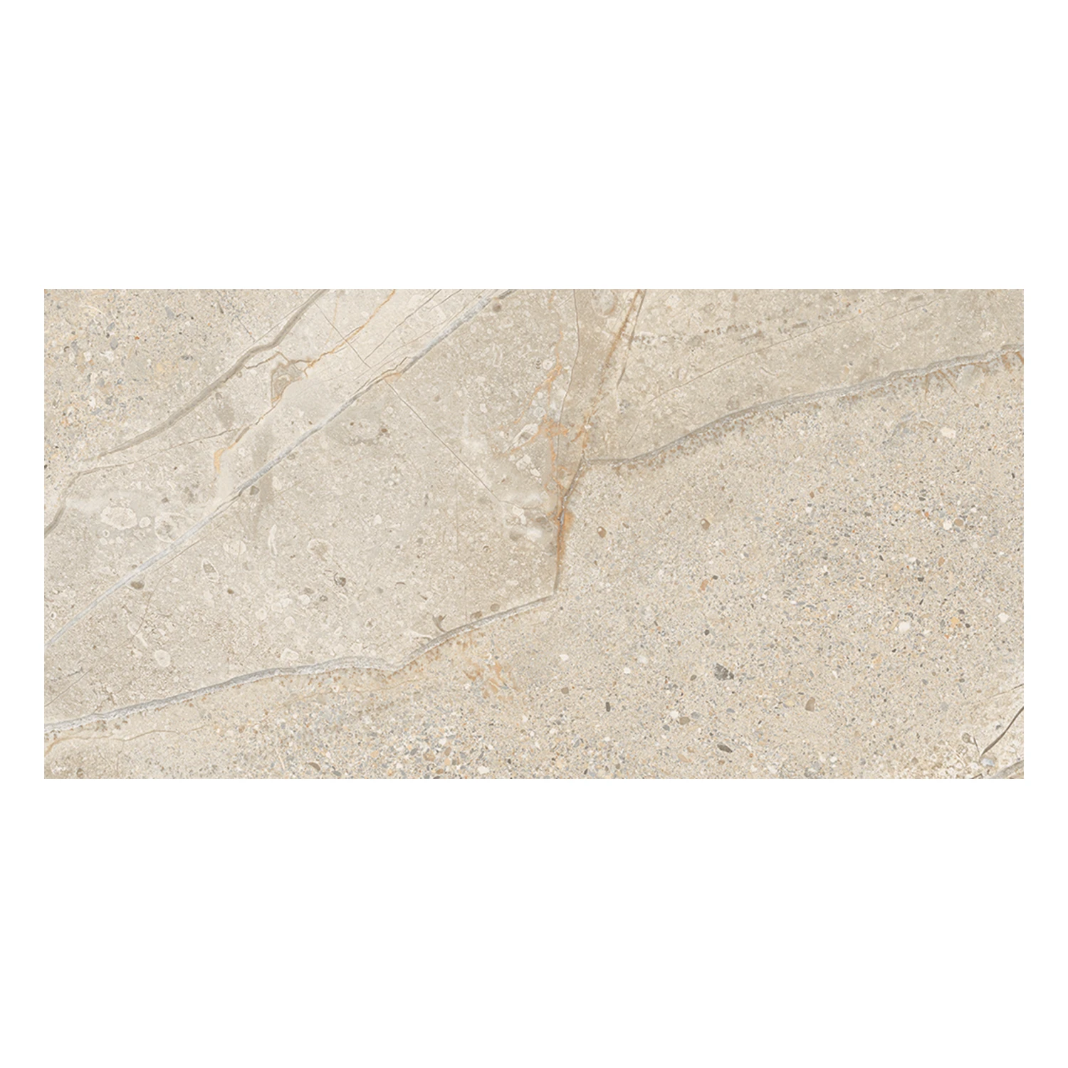 Steinoptik Fliese Crust Beige 30 x 60 cm
