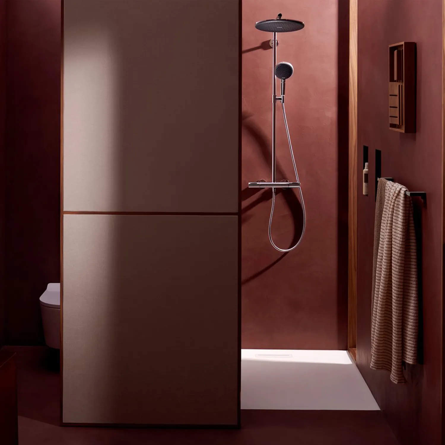 Hansgrohe Raindance Alive S Duschsystem mit Thermostat