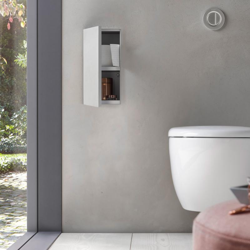 Emco Asis Plus Unterputz-WC-Modul, seitlich, 33,2 cm