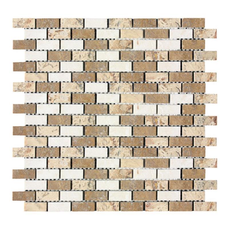 Brick Mix-BOT/SC/TN satinato 1,5 cm Mosaikfliesen