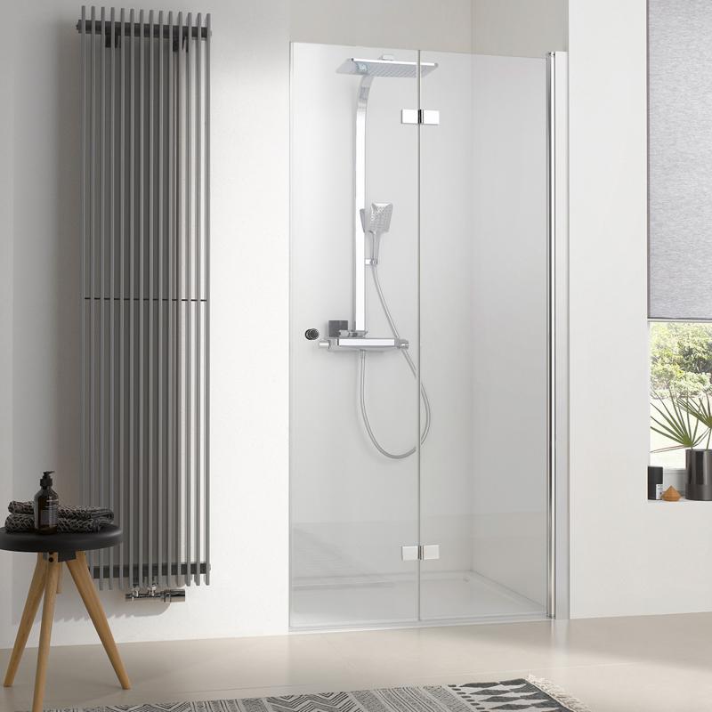 HSK Atelier Plan Drehfalttür Nische 75 cm