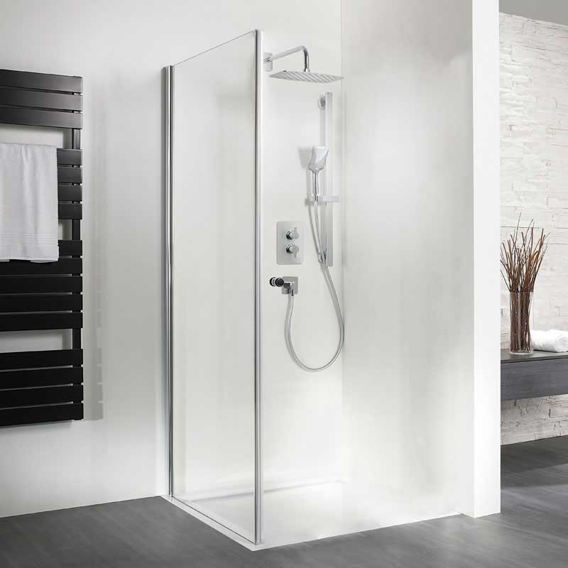 HSK Exklusiv Seitenwand 100 cm für Drehfalttür