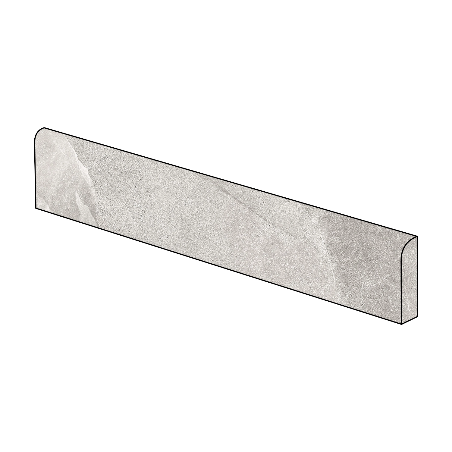 Schieferoptik Sockel Shale Moon 7 x 60 cm