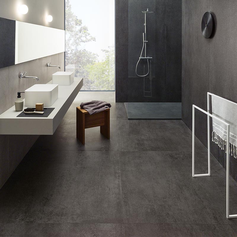 Lea Ceramiche Concreto Dark 120 x 120 cm Bodenfliese