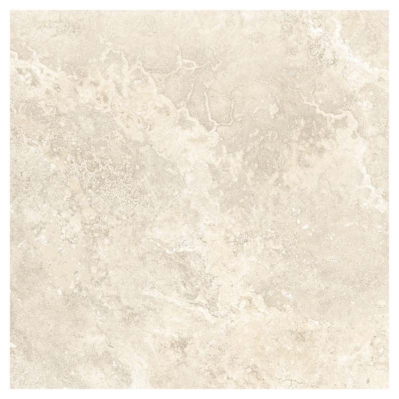 Travertin Optik Fliese Bianco Cross Cut 120 x 120 cm