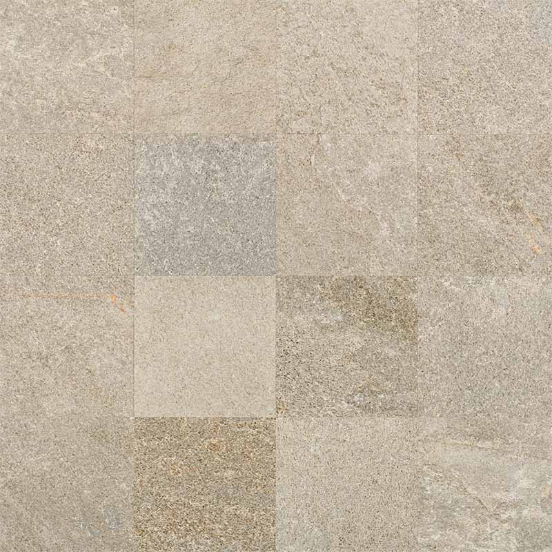 Steinoptik Bodenfliese Quarzite Beige R11 60 x 60 cm