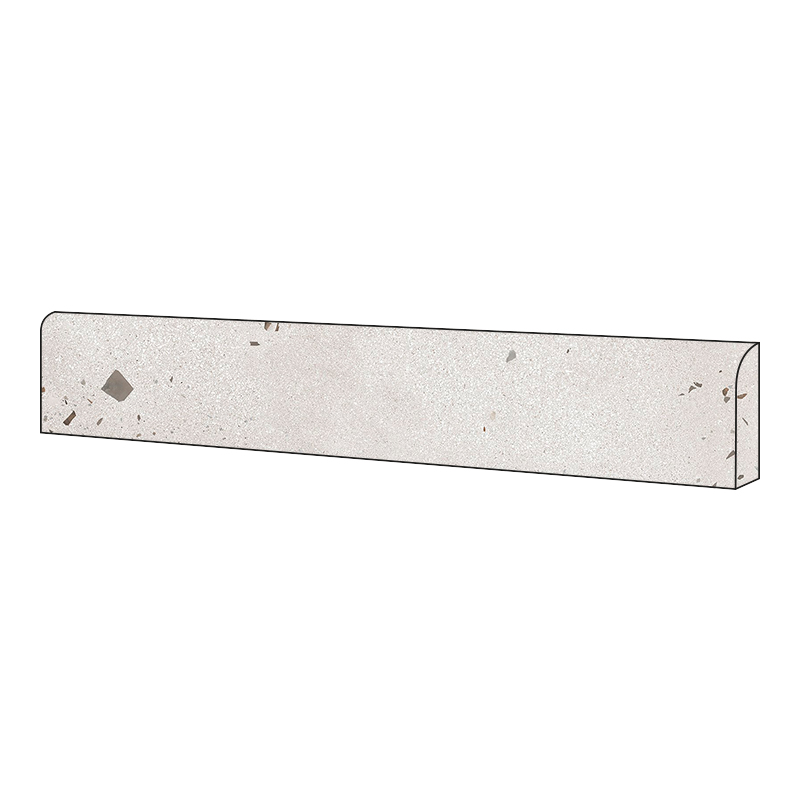 Terrazzo Beton Sockel Kado Sand Cement 7 x 90 cm