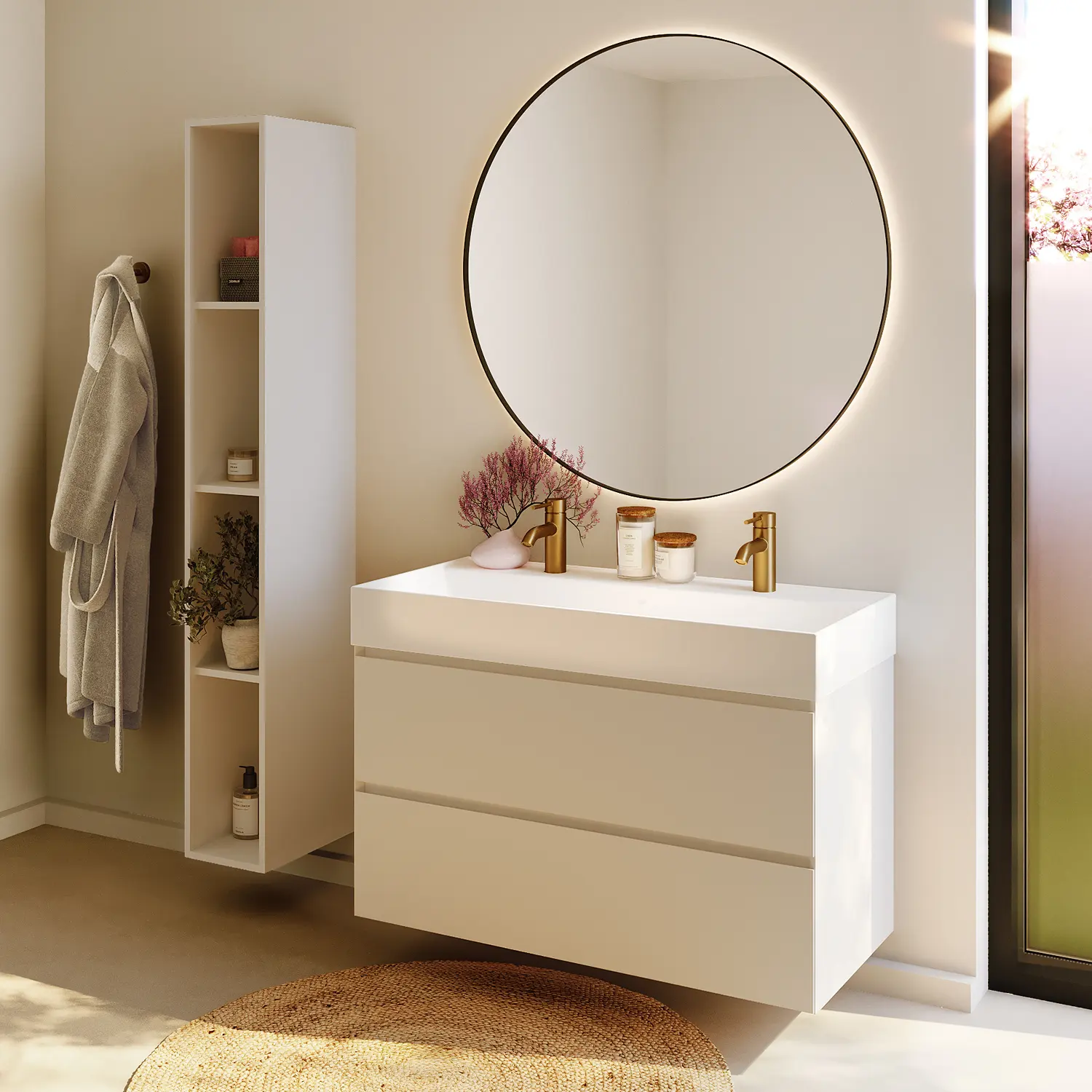Riho Spring-Up Rise Waschtisch mit Unterschrank