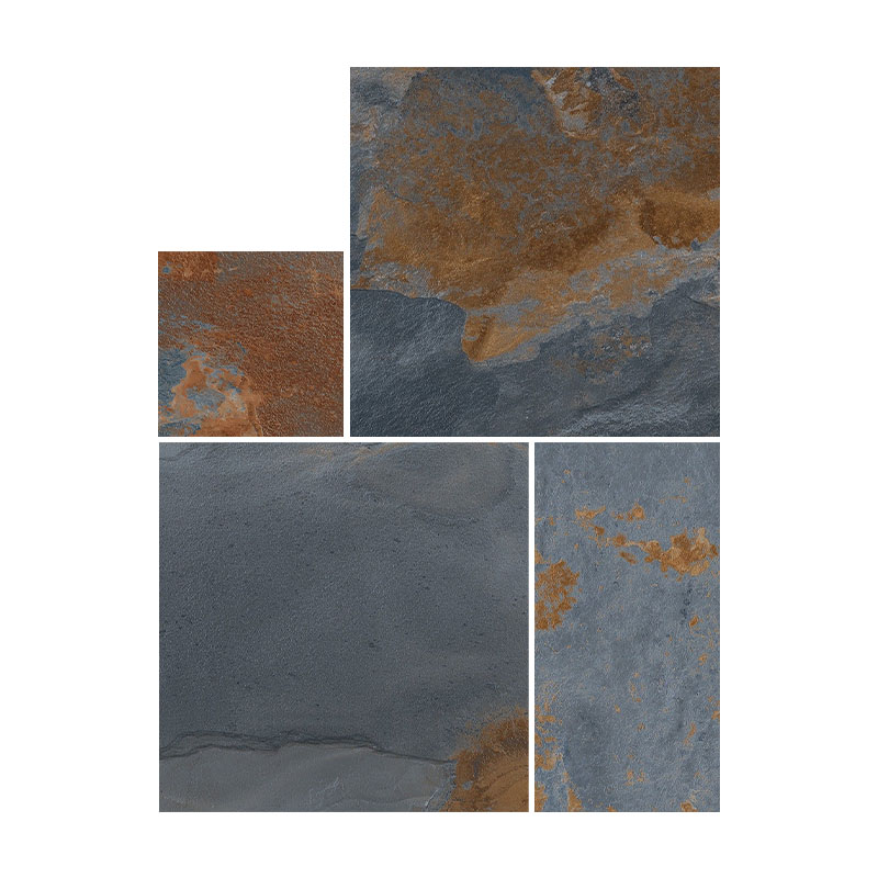 Römischer Verband Schieferoptik Slate River B