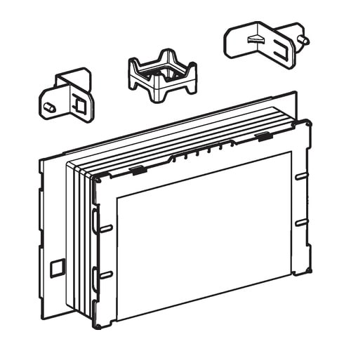 Geberit Einbaurahmen Rohbauset für Sigma 60