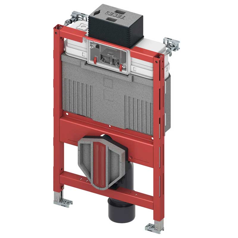 Tece Profil WC-Modul mit Uni-Spülkasten, Bauhöhe 820 mm