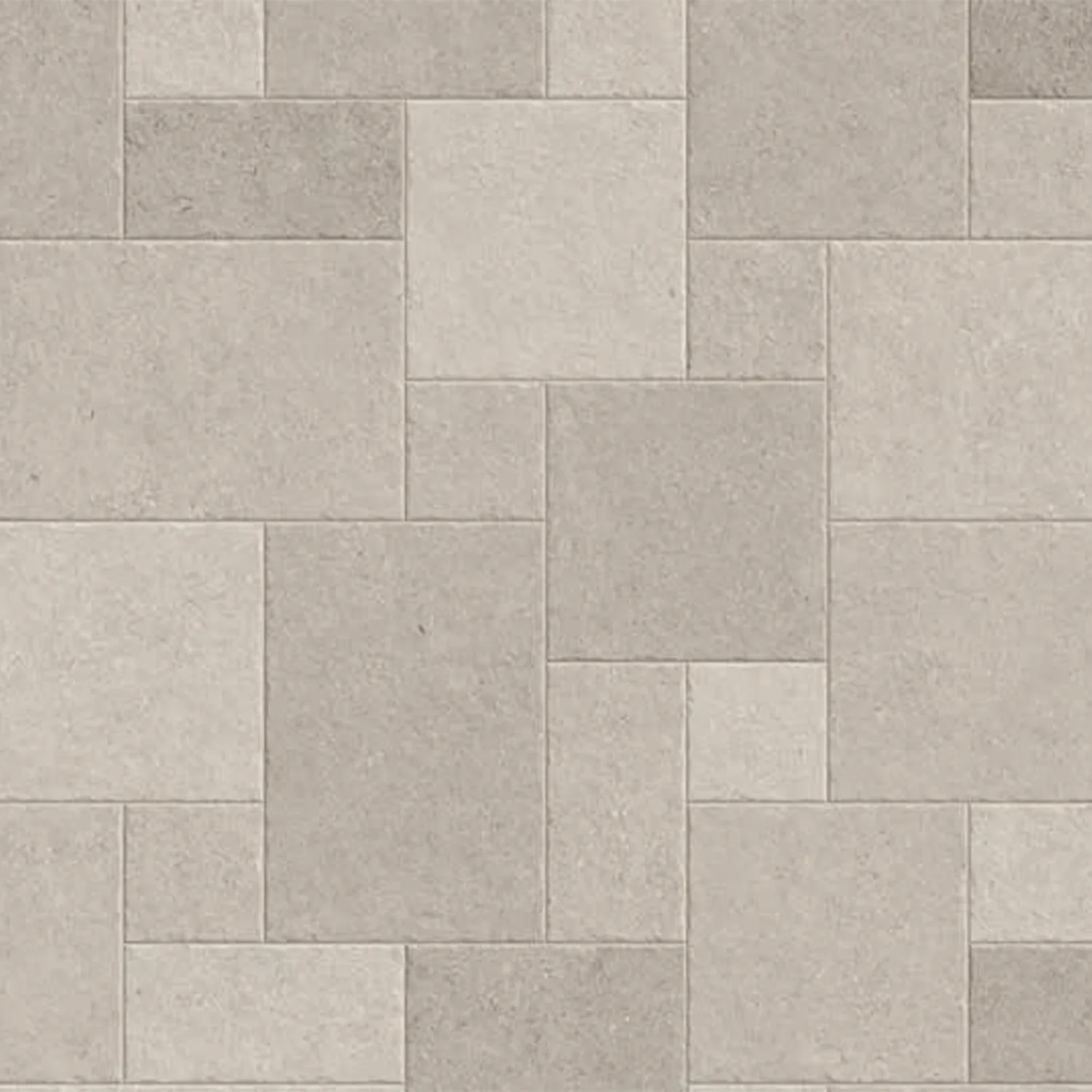 Steinoptik Fliese Sedimenti Grey Tumbled Römischer Verband