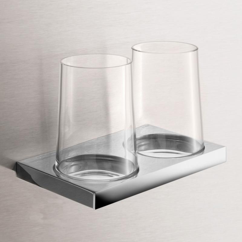 Keuco Edition 11 Doppelglashalter mit Gläsern