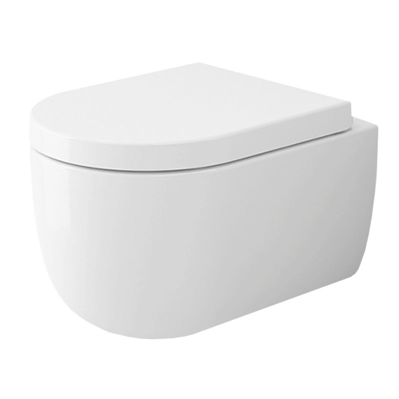 Hardys FlushTech Smart Compact Wand WC spülrandlos Set