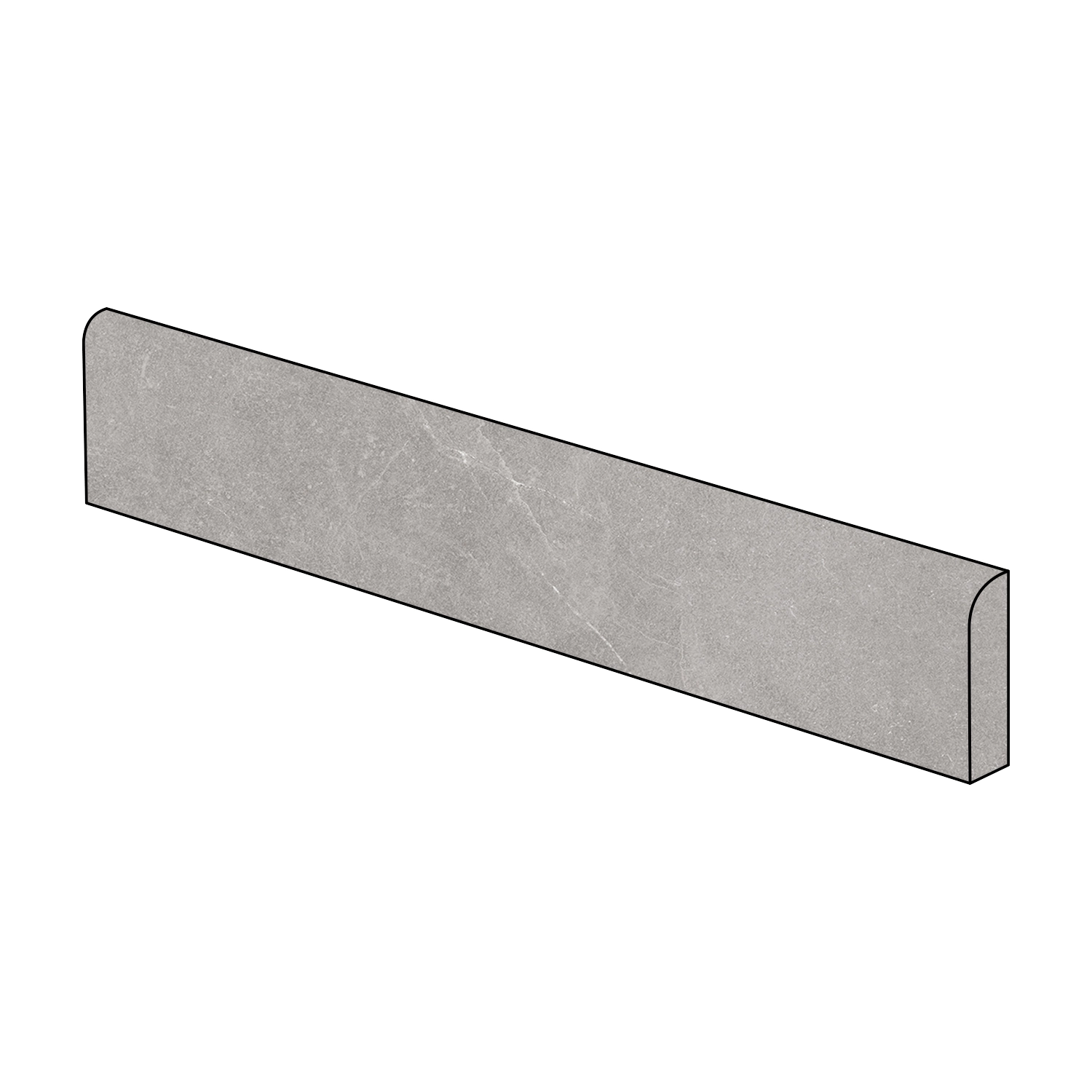 Schieferoptik Sockel Shale Greige 7 x 60 cm