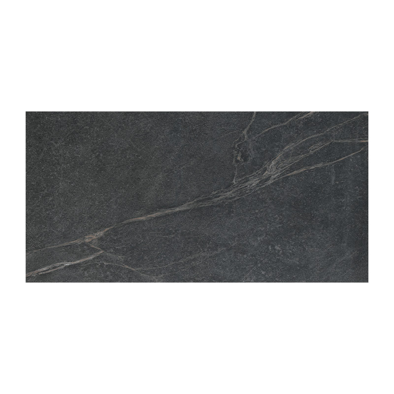 Cercom Soap Stone Soap Black Satin 30 x 60 cm Bodenfliese