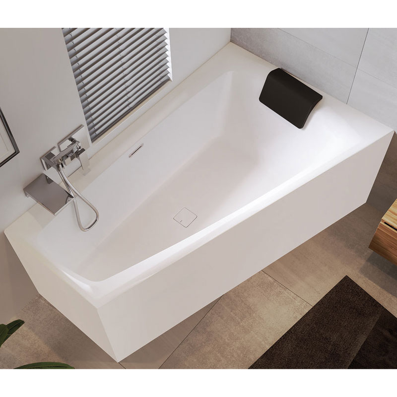 Riho Still Smart Plug & Play Raumspar Badewanne 170 x 110 cm