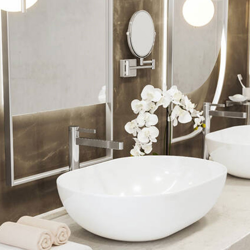 hansgrohe AddStoris Rasier-Kosmetikspiegel