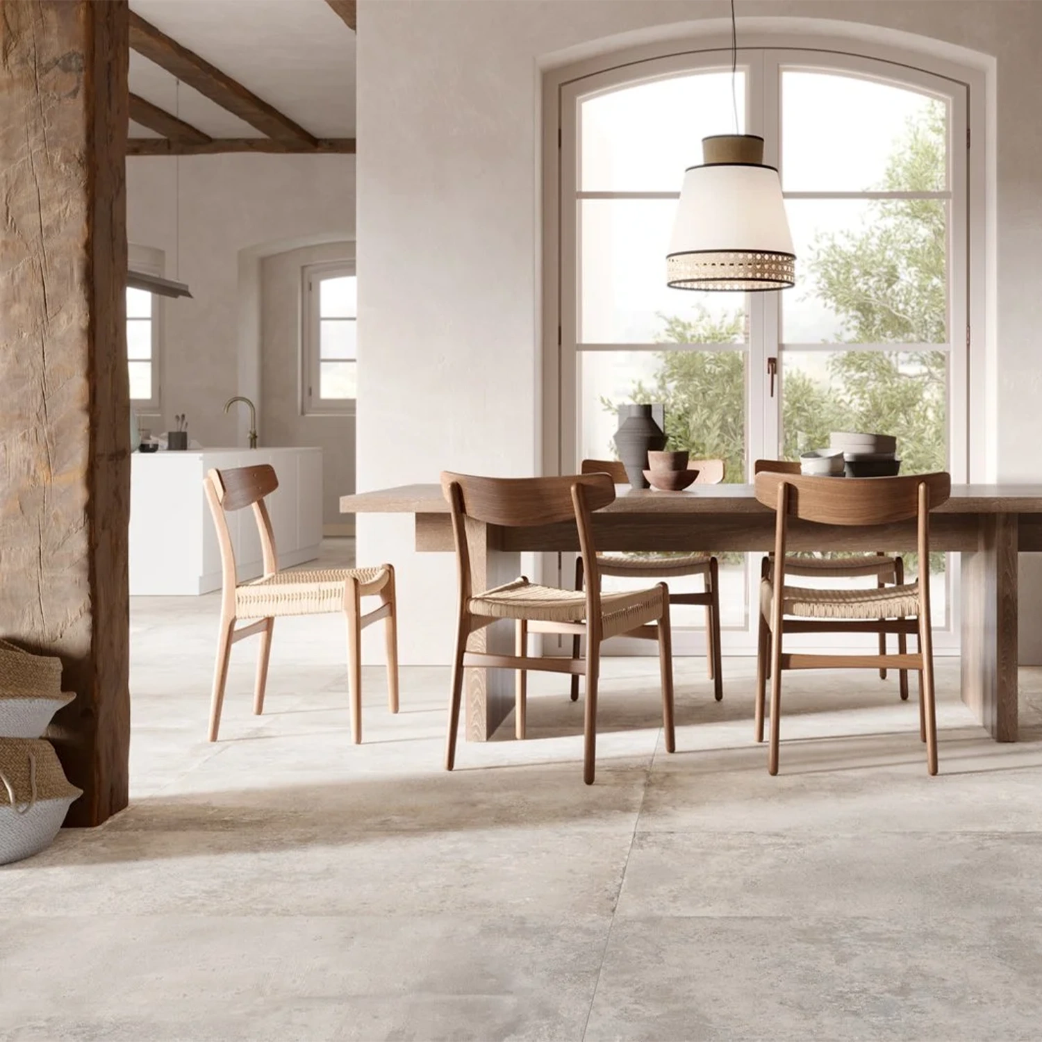 Betonoptik Bodenfliese Urbanica Ash 60 x 120 cm