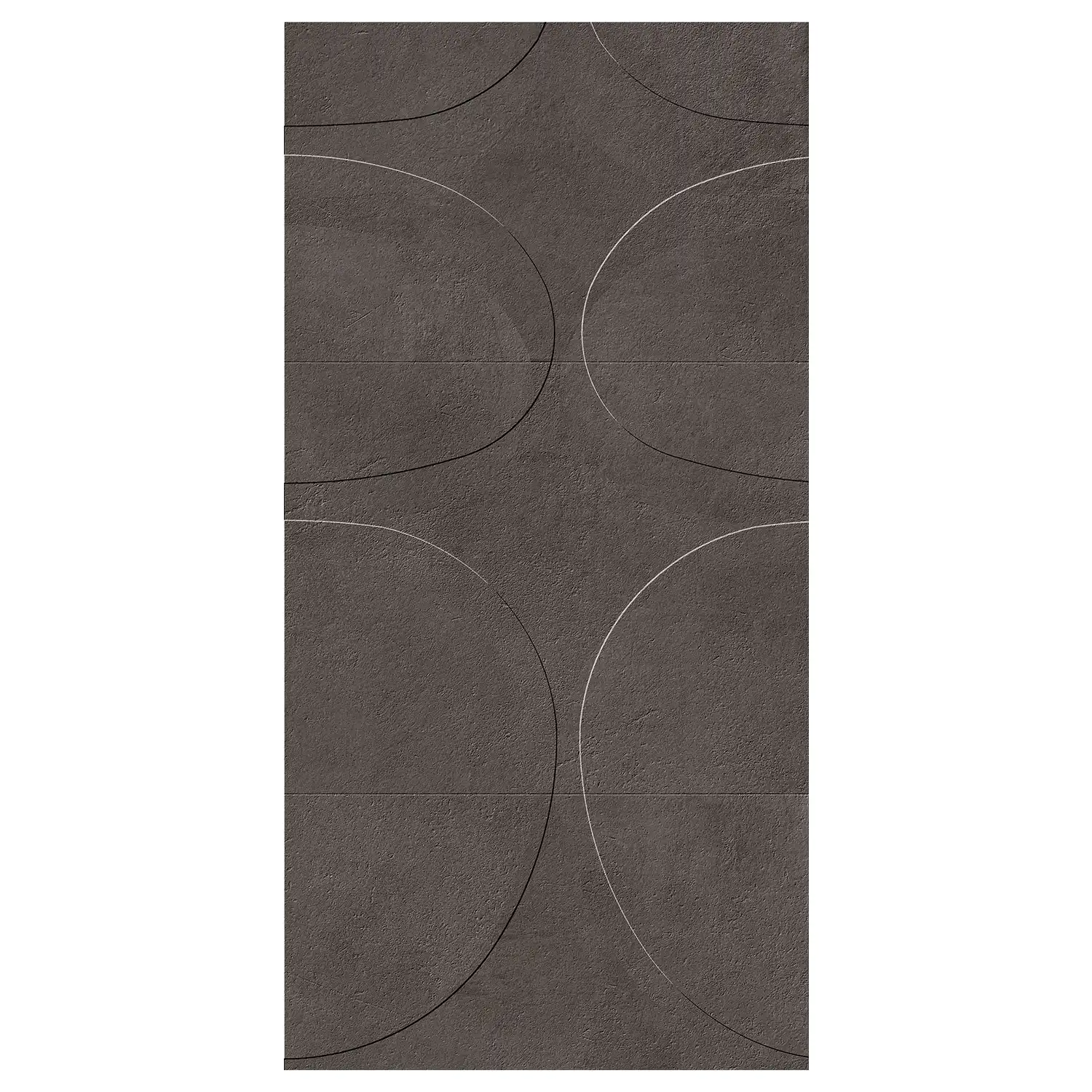 Betonoptik Wandfliese I Cementi Lito 3D Moka 60 x 120 cm