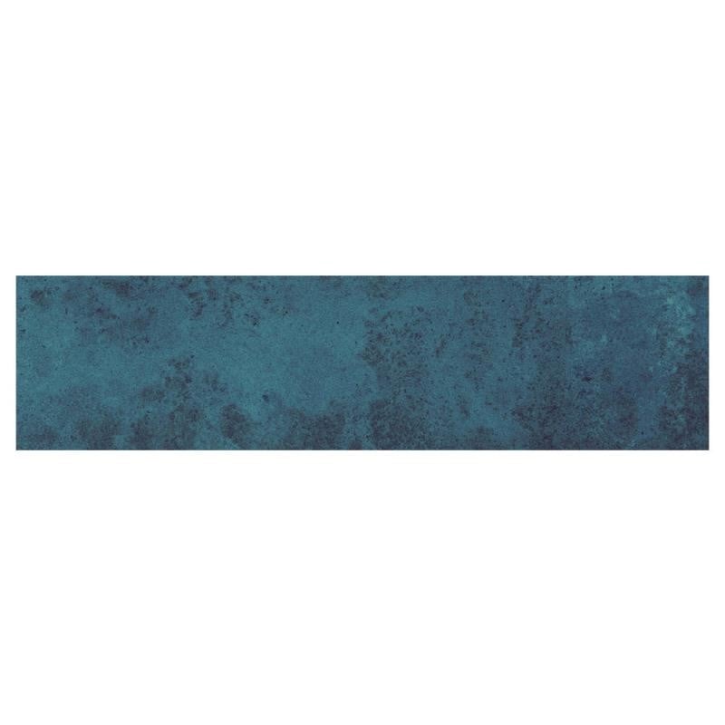 Art Noveau Aquamarine Blau 7,5 x 30 cm Musterfliese