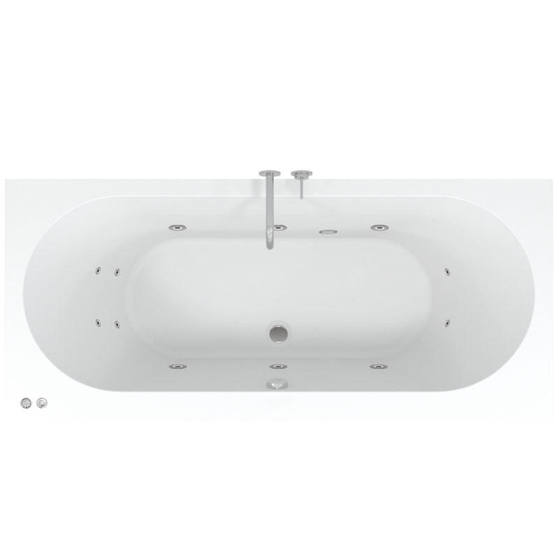 Riho Carolina Easypool 3.1 Badewanne 190 x 80 cm Pneumatisch