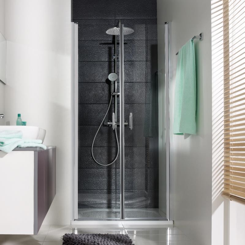 HSK Favorit Nova Pendeltür in Nische 80 cm x 195 cm